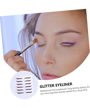 FOMIYES 36 pairs Stickers Makeup Line Invisible Eyelid Eyeliner Women Strips Double Tapes Reusable Tools - Buy Online on GoSupps.com