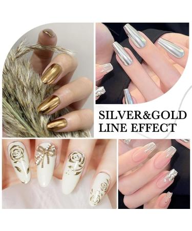 Buy 8ml Silver Metallic Painting Gel - Sliver & Gold for International Shipping - Buy Online on GoSupps.com