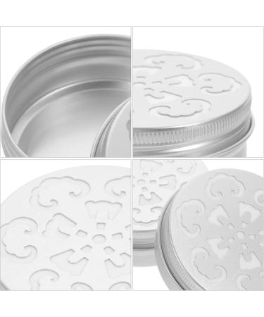 Frcolor 10-pack Aluminum Round Canisters for Dogs - Metal Tea Tin with Hollow Thread Fragrance Pearl Container & Odor Training Holder - Silver 2.6x6.8cm - Buy Online on GoSupps.com