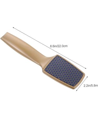 Healeved Sole File Safe Foot Skin Trimmer Foot Care Tool Accessory Wooden Foot Exfoliator Foot File Heel Foot Scrubber Handle Nursing Glass Scrubber Glass Scraper Folder Plastic Feet - Buy Online on GoSupps.com