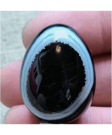 Crystal Natural Stone Black Agate Stones Shaped Crystal Home Ornaments 1pc 15g-30g - Buy Online on GoSupps.com