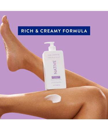 Native Body Lotion - Plant-Based Moisturizers for Men & Women | Restore Dry Skin with Lilac & White Tea | 16.5 fl oz - International Shipping Available - Buy Online on GoSupps.com