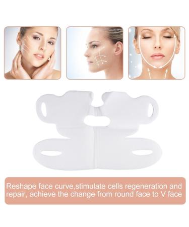 10 Pieces V Face Mask Set | Hydrotherapy Whitening Neck & Chin Mask for Anti-Aging Dark Spot Reduction & Fine Line Care - Buy Online on GoSupps.com