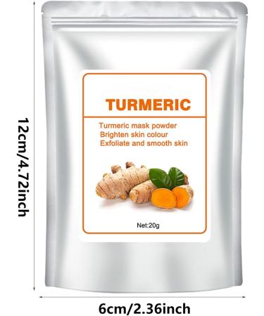  Teksome Nose Pore Remover | Face Powder | Reduce Wrinkles 20g Deep Moisturizing Turmeric Oil Control Powder Mask for Women and Girls Teksome - Buy Online on GoSupps.com