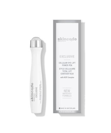 Exclusive Cellular Eye-Lift Power Pen | Cooling Roll-On for Puffiness & Dark Circles | Multi-Corrective Eye Booster | ACR Complex for Collagen Boost & Wrinkle Reduction (0.5 Oz / 15 mL)