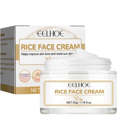  Sloane Sloane Korean Rice Face | Brightening Moisturizer for Long Lasting Hydration | 1.76 FL.oz Rapi Absorbing Rich Moisturizer - Buy Online on GoSupps.com