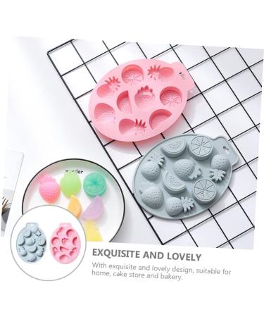 2pcs Ice Cube Mold Candy Silica Gel Modeling 22.7x17.1cm Blue - Buy Online on GoSupps.com