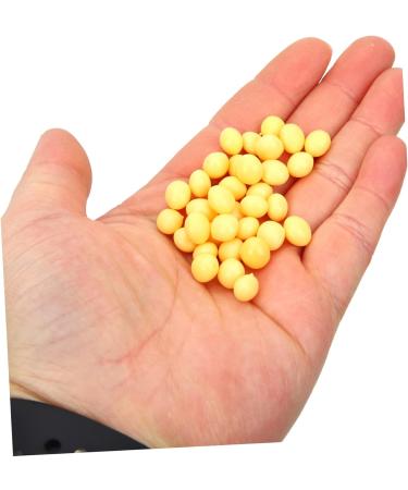 Zerodeko 2pcs Artificial Dried Soybeans Food Play Pvc Nut Yellowx2pcs 0.8x06cmx2pcs - Buy Online on GoSupps.com