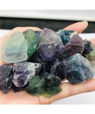 Crystal Natural Green Fluorite Raw Gemstone Quartz Original Stones Natural Crystal Stones and Minerals Suitable for Home Office Decoration Full of Texture 100g - Buy Online on GoSupps.com