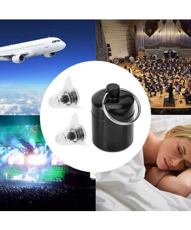 Buy Sonew 34 dB Soft Sponge Earplugs for Ultimate Hearing Protection - Noise Stop Earplugs for Music Sleeping & Working (Black) | Portable Case Included - Buy Online on GoSupps.com