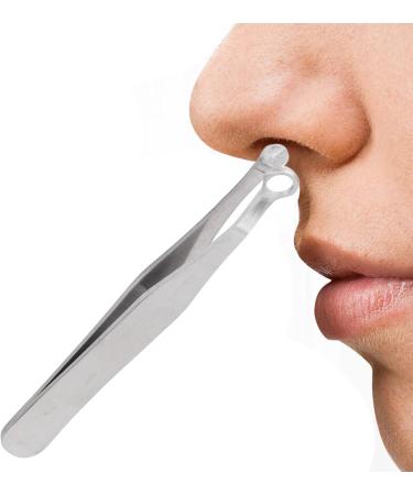 Buy Hohxfype Stainless Steel Nasal Hair Tweezers - Compact Easy to Clean Safe Protection - International Shipping Available - Buy Online on GoSupps.com