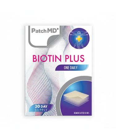 PatchMD Biotin Plus - Topical Patches - 30 Days Supply