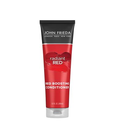 John Frieda Radiant Red Red Boosting Conditioner  8.3 Ounce Daily Conditioner  with Pomegranate and Vitamin E  Helps Replenish Red Hair Tones