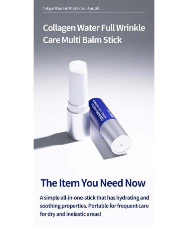Farmstay Collagen Water Full Wrinkle Care Multi Balm - Hydrating Moisturizer for Face Eyes & Lips All-in-one Multi Balm Stick Wrinkle Care Firming Korean Skin Care K-Beauty 0.38 fl. oz - Buy Online on GoSupps.com