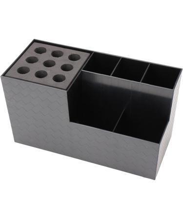 harayaa Salon Organizer Hair Brush Holder Sponge Lining Brush Hairdressing Tool Storage Box Salon Shear Holder for Office Dorm Room - Buy Online on GoSupps.com