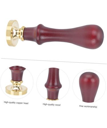 DRESSOOS 2 Pcs Dispensing Plate Tool Stamper Coffee Tamper Tool Coffee Powder Press Makeup Tool Wooden Handle - Buy Online on GoSupps.com