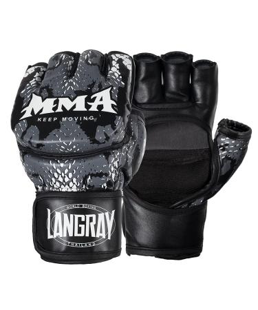 Langray MMA gloves boxing gloves women men sparring gloves punching gloves grappling training gloves for kickboxing martial arts muay thai karate ufc hand protection s (10cm) - Buy Online on GoSupps.com