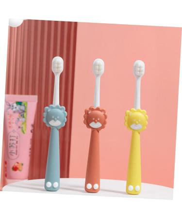 Foytoki 3-Piece Children's Toothbrush Set | Ergonomic Soft Bristles Beautiful Design | Perfect for Kids' Oral Care - Buy Now! - Buy Online on GoSupps.com