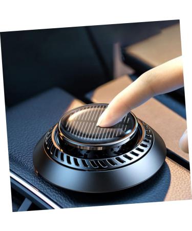 GLEAVI Solar Car Aromatherapy Diffuser | Mini Air Freshener & Dashboard Decor | Zinc Alloy Clip | International Shipping - Buy Online on GoSupps.com