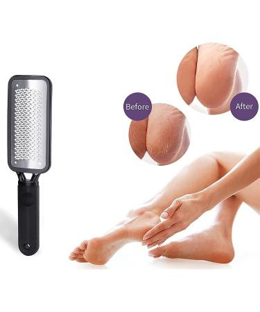 Foot File Callus Remover Professional Pedicure Foot Rasp Removes Cracked Heels Dead Skin Corn Hard Skin Pumice Stone for Feet Scraper File Brush Tools - Buy Online on GoSupps.com