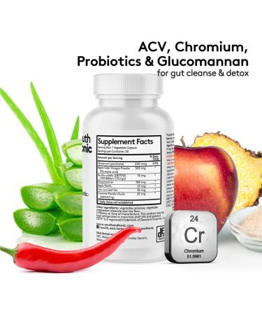 3pk Detox Cleanse Bundle for Weight Management | Colon Cleanser + Water Loss Pills with Dandelion, ACV & Probiotics | Full Body Detox for Flat Stomach, Waist Reduction & Metabolism Restart | Bloating Relief - Buy Online on GoSupps.com