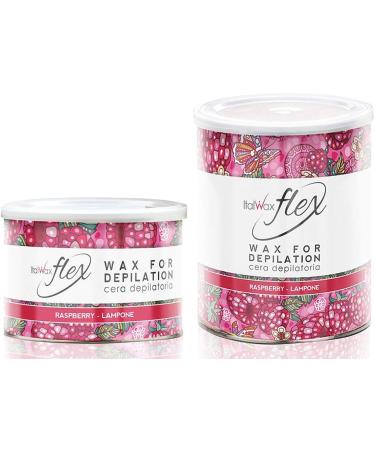 Buy Warm Wax Flex Raspberry Italwax 800ml - Premium Hair Removal Wax for Smooth Skin | Fast International Shipping - Buy Online on GoSupps.com