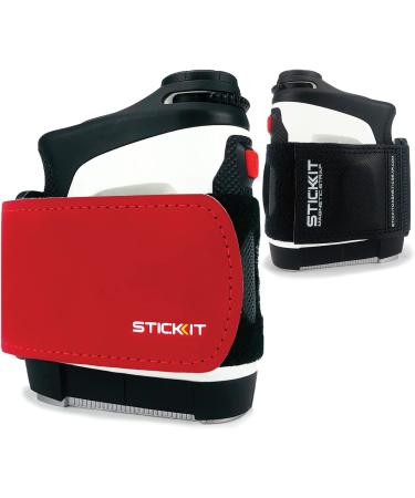 STICKIT Magnetic Rangefinder Strap - Securely Attaches to Golf Carts and Clubs | Slim Adjustable Design - Gen3 Red - Buy Online on GoSupps.com