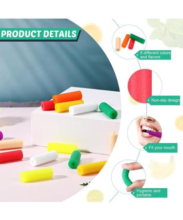 INGJIA 12 Pack Aligner Tray Seaters & Chewies - Multi-Color Aligner Chompers for Maximum Comfort - Perfect for Teeth Alignment - Buy Online on GoSupps.com