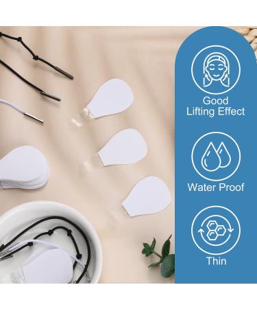 80pc Face Lift Tapes & V-line Sticker with Lifting Ropes for Women - Invisible, Waterproof & Elastic Chin Lift Patch - Buy Online on GoSupps.com