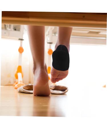 FOMIYES Heel Protector - 12 Pairs Silicone Heel Cups for Pain Relief | Adjustable Plantar Heal Pads & Coasters for Comfortable Foot Care - Buy Online on GoSupps.com