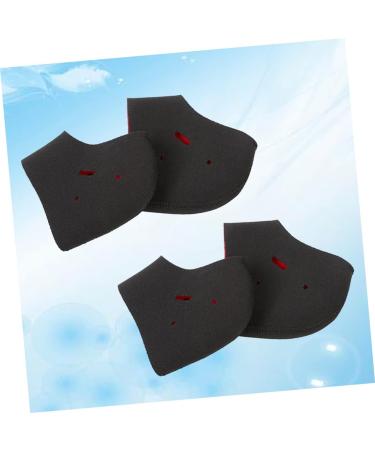 DOITOOL 2 Pairs Anti-Cracking Socks Heat Socks Moisturizing Socks Hydrating Socks Plantar Socks Toeless Socks Foot Protectors for Feet Moisturizer Socks Silicone Gel Heel - Buy Online on GoSupps.com