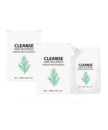 G n rique Rosemary Shampoo for Hair Growth Refreshing Smooth Shiny Hair Shampoo Oily Control Shampoo for Damaged Hair