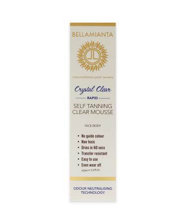Rapid Self-Tanning Mousse - Crystal Clear for Women - 5.07 oz Bronzer | Best Instant Tan Solution - Buy Online on GoSupps.com