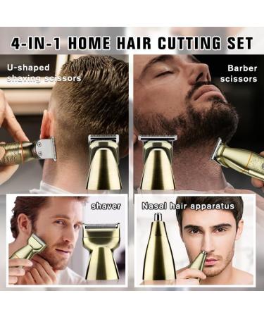 4-in-1 All Metal Hair Clippers for Men - Electric Trimmer Shaver & Grooming Kit | International Shipping Available - Buy Online on GoSupps.com