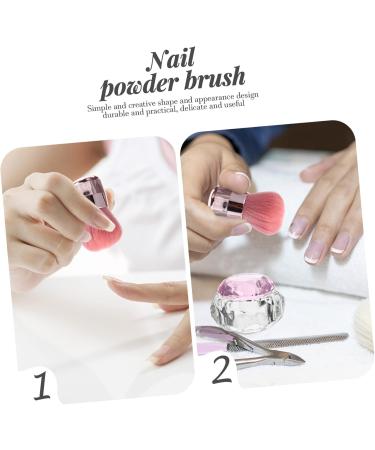 FOMIYES 2 Sets Manicure Cup Manicure Brush Writing Pens Fake Nails Nail Art Cleaning Brush Nail Brush Washing Cup Nail Art Liquid Cup Pen Washing Cup Nail Cup Container Crystal Cup Care - Buy Online on GoSupps.com