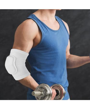 WLLHYF Elbow Pads - Thicken Sponge Padding Breathable Support Wraps for Kids & Adults | Fitness Tendonitis Arm Brace - Buy Online on GoSupps.com