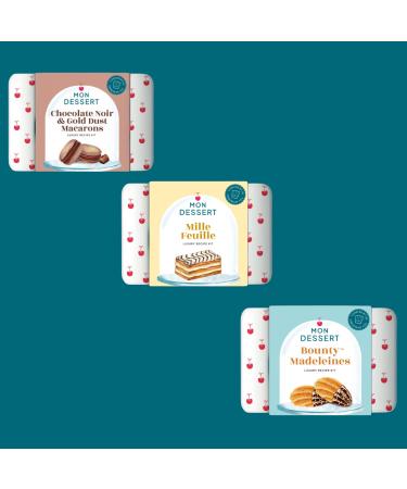 Baking Mix & Bakeware | Pack of 3 Foodie Gift Tins