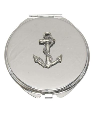 Ships Anchor Compact Mirror Handbag Gift With Free Engraving 325