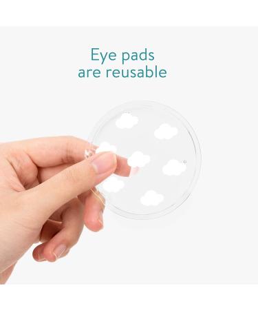 Navaris 4x Reusable Gel Eye Pads - Cooling & Heating Eye Patches for Dark Circles - Stylish Cloud Design - Buy Online on GoSupps.com