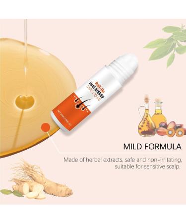 Afurl Anti Hair Loss Roller Hair Regrowth Treatments Natural Hair Oil Repairs Roots Hair Growth for Men and Women - Buy Online on GoSupps.com
