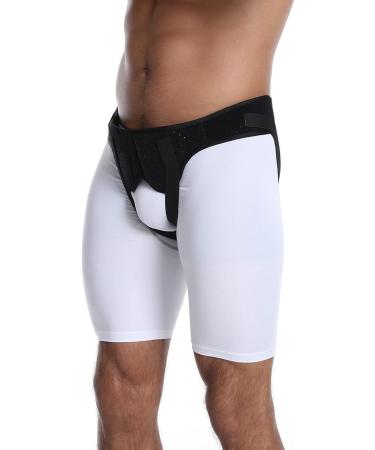 BUNIQ STUTE FRACK | Stretch Ventral Hernia Belt | Surgical Umbilical Support - Lycra Material | Black M - International Shipping - Buy Online on GoSupps.com