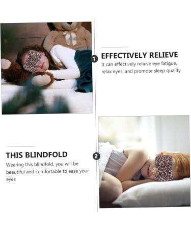 Buy Homsfou 6ST 3D Glasses Eye Tapes & Sleep Mask - Travel Eye Care Cotton Mask Pack for Darkening & Protection - Buy Online on GoSupps.com