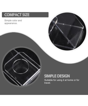 FOMIYES Acrylic Shaving Razor Brush Holder Stand | Men's Shaving Tool for Razor Storage | Durable & Stylish Shaving Accessory - Buy Online on GoSupps.com