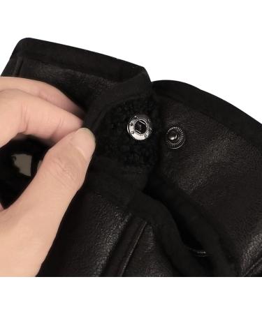 Itoda Winter Dog Trapper Hat with Ear Holes - Adjustable PU Leather Pet Cap for Cold Weather Protection - Warm Flying Cap for Dogs & Cats - Buy Online on GoSupps.com