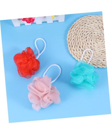 10pcs Bath Balls & Scrubbing Sponges - Body Wash Shower Scrubber for Adults & Kids | Soft Bath Towels & Rinsers - Buy Online on GoSupps.com
