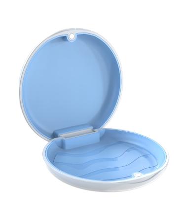BVN braces candy crispy bite dose tooth rail box prosthesis can spanging box braces dot tooth crunching rail denture box protes container prosthesis box white.Round with silicone mat white housing + light blue silicone mat - Buy Online on GoSupps.com