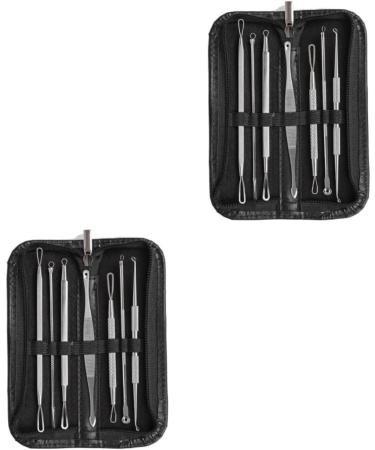 Housoutil 14 Pcs Blackhead Removal Blackhead Extractor Comedone Extractor Tool 7 Piece Set 1 count (Pack of 1) - Buy Online on GoSupps.com