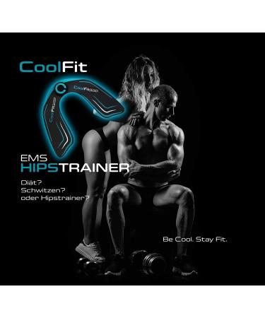 CoolFit EMS Hips Trainer - Tone & Strengthen Muscles Black 1 Pack | International Shipping Available - Buy Online on GoSupps.com
