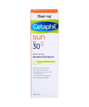 Cetaphil Sun Daylong SPF 30 sensitive gel spray