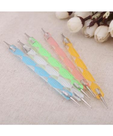 Glamza 20pc Nail Art Design Gel Painting Dotting Pen & Brush Set Manicure Pedicure Kit - Buy Online on GoSupps.com